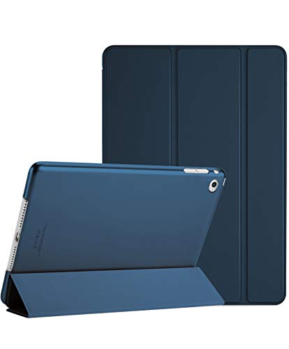 Book Cover ProCase iPad Mini 4 Case - Ultra Slim Lightweight Stand Case with Translucent Frosted Back Smart Cover for 2015 Apple iPad Mini 4 (4th Generation iPad Mini, MINi4) –Navy Blue (PC-08360904)