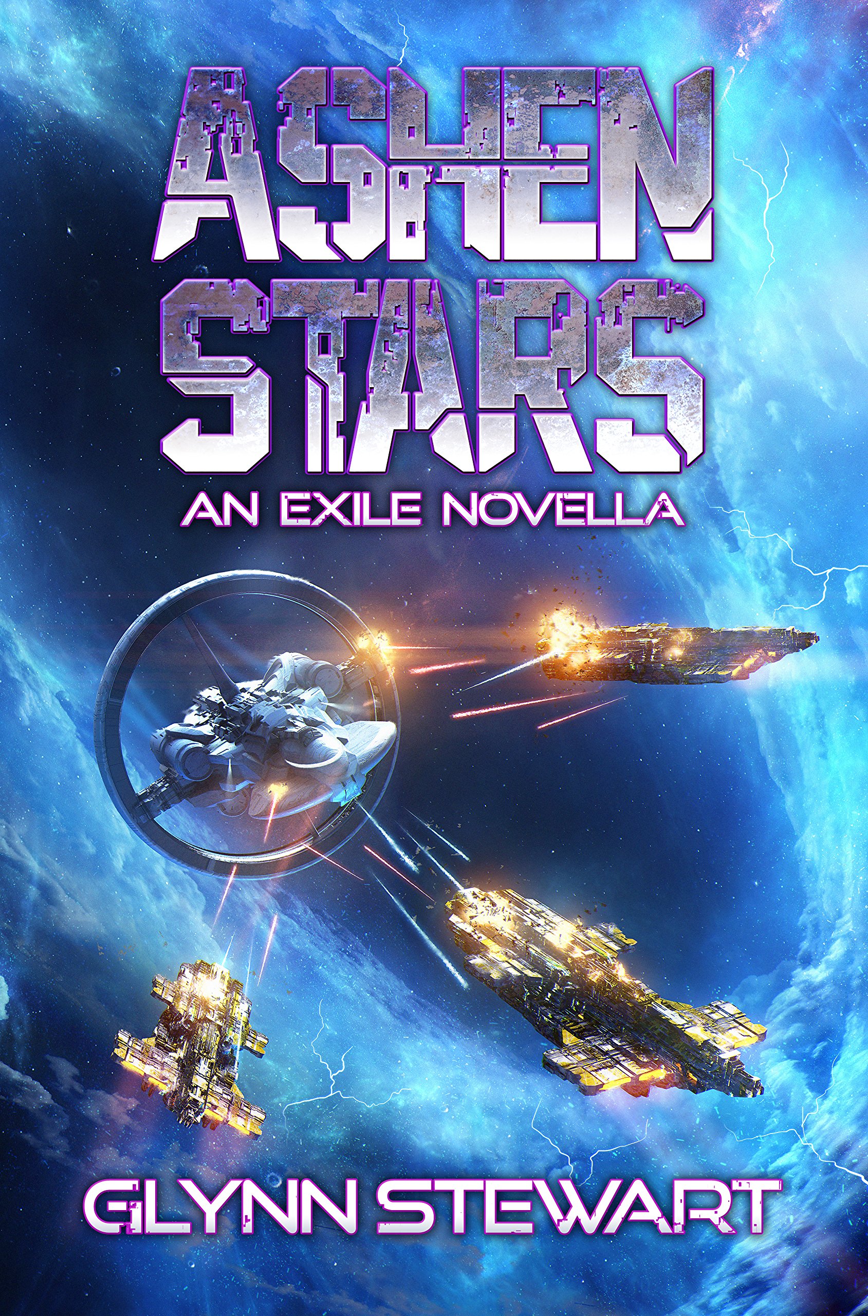 Book Cover Ashen Stars: An Exile Novella