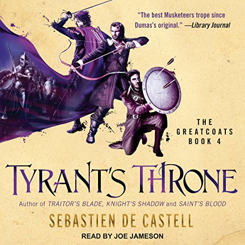Book Cover Tyrant's Throne: Greatcoats Series, Book 4