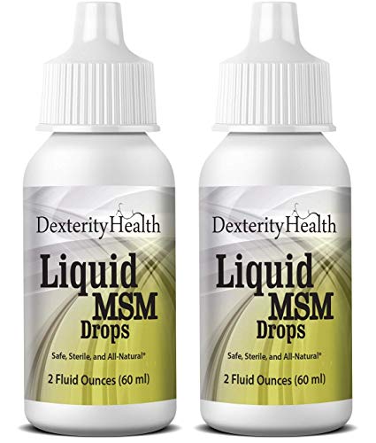 Book Cover Dexterity Health Liquid MSM Eye Drops 2 Pack