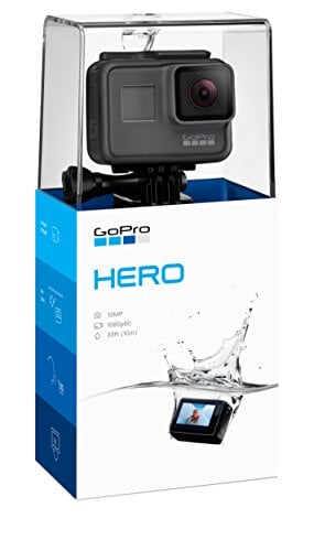 Book Cover GoPro HERO - Waterproof Digital Action Camera for Travel with Touch Screen 1080p HD Video 10MP Photos