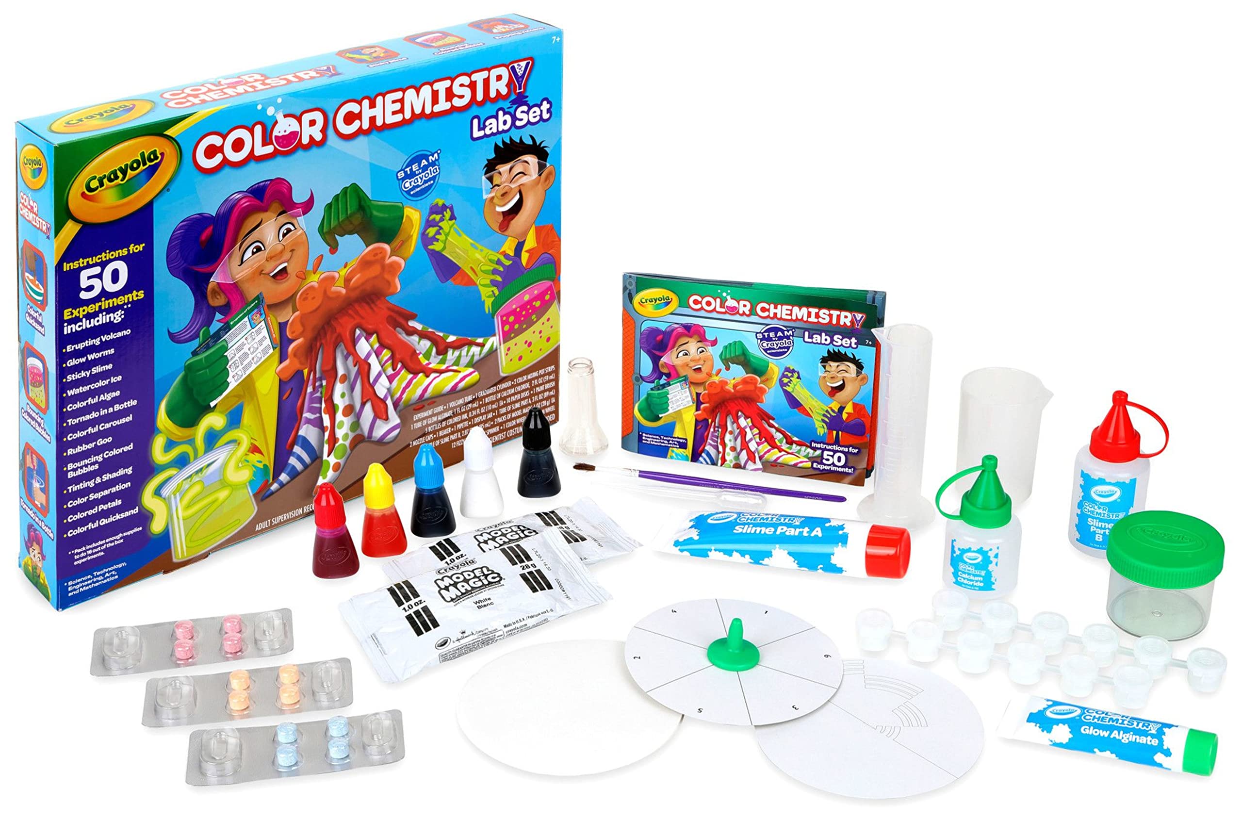 Book Cover Crayola Color Chemistry Set, Science Kits For Kids, Stem Toys & Gifts, Ages 7, 8, 9, 10