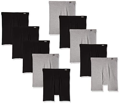 Book Cover Hanes Men's 10-Pack Tagless Comfort Soft Assorted Boxer Briefs