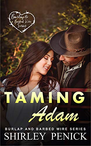 Book Cover Taming Adam: Burlap and Barbed Wire