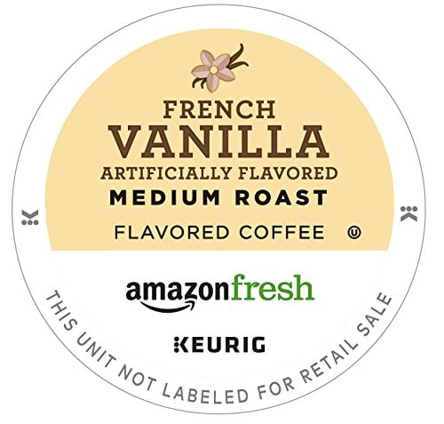 Book Cover AmazonFresh 80 Ct. K-Cups, French Vanilla Flavored Medium Roast, Keurig K-Cup Brewer Compatible