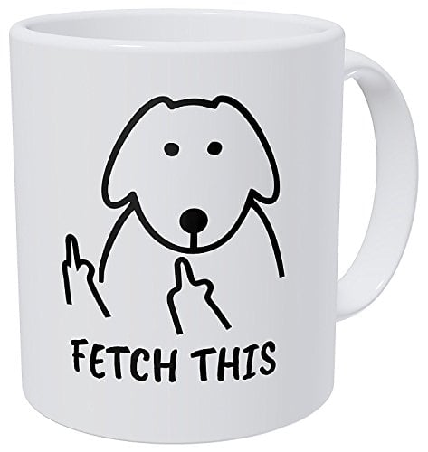 Book Cover A Mug to Keep â€“ Gifts for Dog Lovers Owners Fetch This - 11 Ounces Funny Coffee Mug Inspirational and Motivational