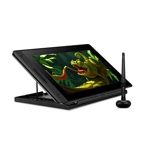 Book Cover Huion KAMVAS Pro 12 Drawing Tablet with Screen Graphics Drawing Monitor Full-Laminated Pen Display with Battery-Free Pen and Adjustable Stand 8192 Pen Pressure(GT-116)