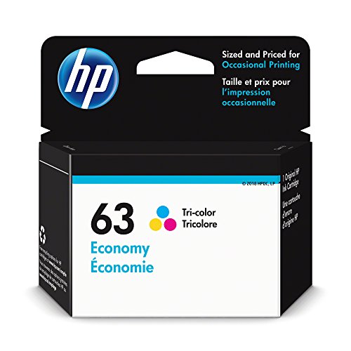 Book Cover HP 63 | Ink Cartridge | Tri-Color | Economy Size | 1VV44AN