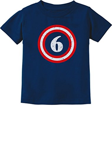 Book Cover Captain 6th Birthday Shirt Boy Girl 6 Year Old Toddler & Youth Kids T-Shirt