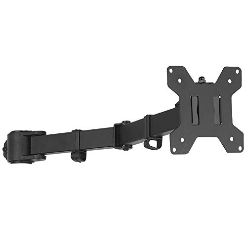 Book Cover WALI Single Fully Adjustable Arm for WALI Monitor Mounting System (001ARM), Black