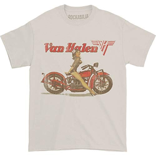 Book Cover Van Halen - Biker Pin Up T-Shirt