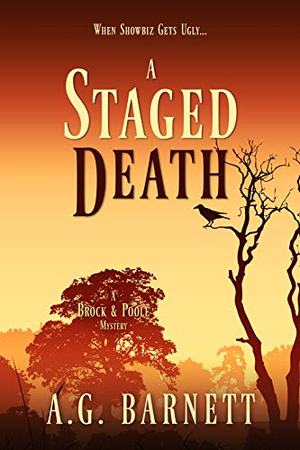 Book Cover A Staged Death: When showbiz gets ugly... (A Brock & Poole Mystery Book 2)