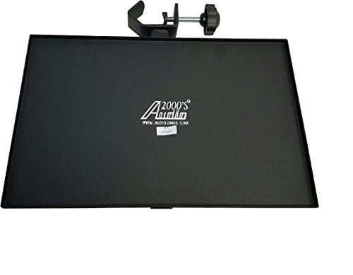 Book Cover Audio 2000s AST424Z Heavy Duty Tray for Standard Speaker Stand