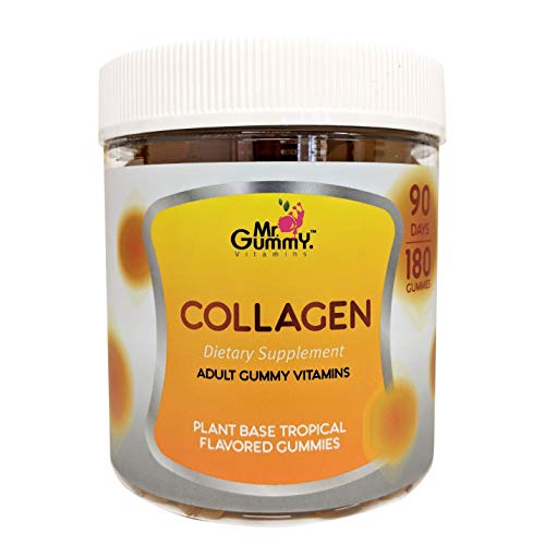 Book Cover Mr Gummy Vitamins Collagen Supplement for Men & Women | 96 mg of Collagen for Healthy Skin, Hair, Bones, Muscles & Tendons | [180 Gummies, 90-Day Supply] | for Men and Women