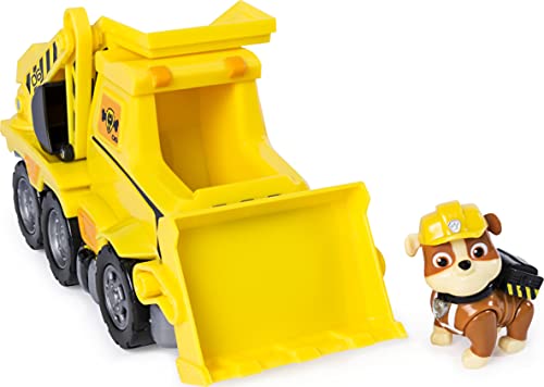 Book Cover Paw Patrol Rubble's Ultimate Rescue Bulldozer with Moving Scoop and Lift-up Dump Bed, Ages 3 and Up