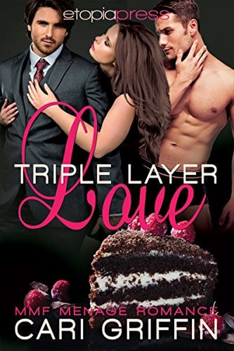 Book Cover Triple Layer Love: MMF Menage Romance