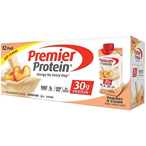 Book Cover Premier Protein Shake, Peaches & Cream, 132 Fluid Ounce