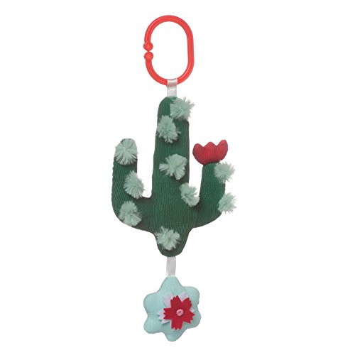 Book Cover Manhattan Toy Cactus Garden Bloom + Bite Bpa-Free Baby Toy with Silicone Teether
