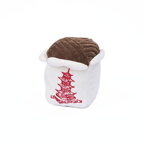 Book Cover ZippyPaws ZP872 Nomz Chinese Take Out Dog Toy, 300 g