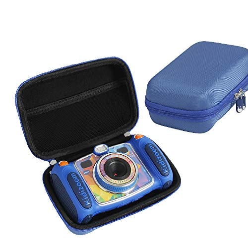 Book Cover Hermitshell Hard EVA Storage Case fits VTech Kidizoom Duo/Twist Selfie Camera (Blue)