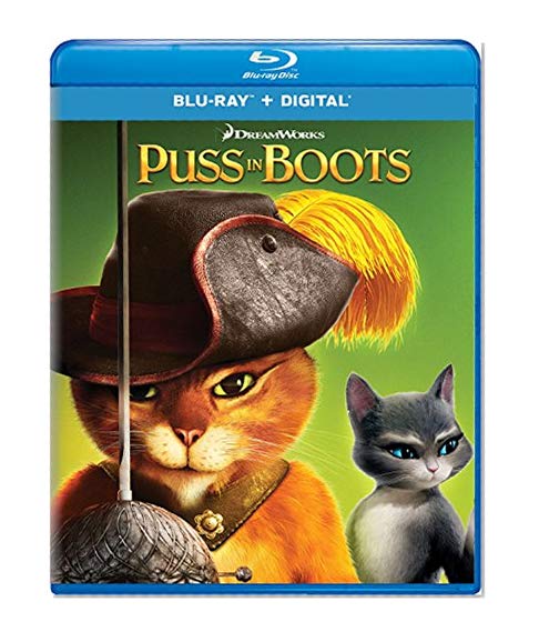 Book Cover Puss in Boots [Blu-ray]
