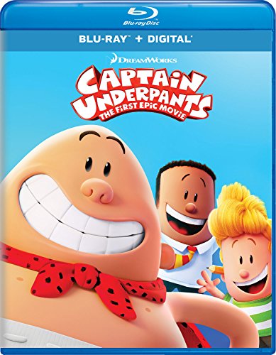 Book Cover CAPTAIN UNDERPANTS: THE FIRST EPIC MOVIE - CAPTAIN UNDERPANTS: THE FIRST EPIC MOVIE (1 Blu-ray)
