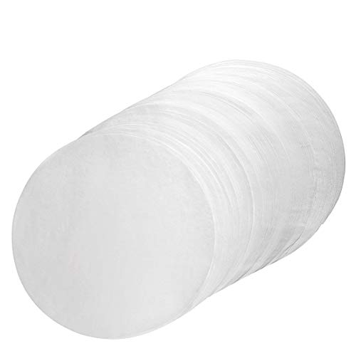 Book Cover 100 Pack Round Parchment Paper Liners 9 Inch for Cake Pans Cheesecake Springform Pan- Nonstick Precut 9