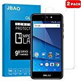 Book Cover [2-Pack] BLU Advance 5.2 Screen Protector,Jbao Direct 9H Hardness [2.5D Arc Edge] [Ultra Thin] [Bubble Free] [Scratch Resistance] Tempered Glass Screen Protector Firm for BLU Advance 5.2