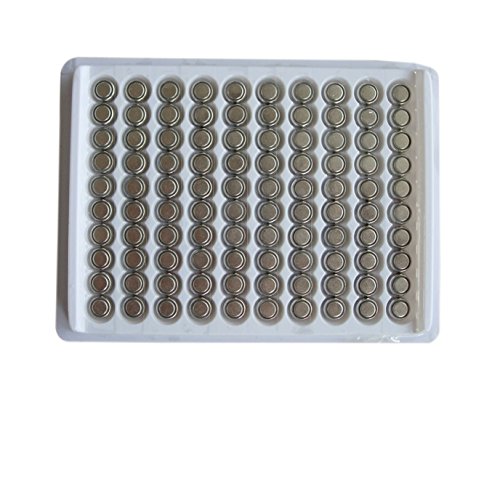 Book Cover New 100 X AG3 LR41 392 Button Cell Battery in Tray