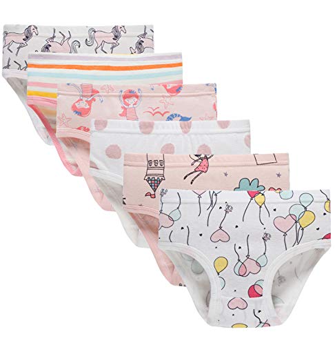 Book Cover Boboking Baby Soft Cotton Underwear Little Girls'Briefs Toddler Undies