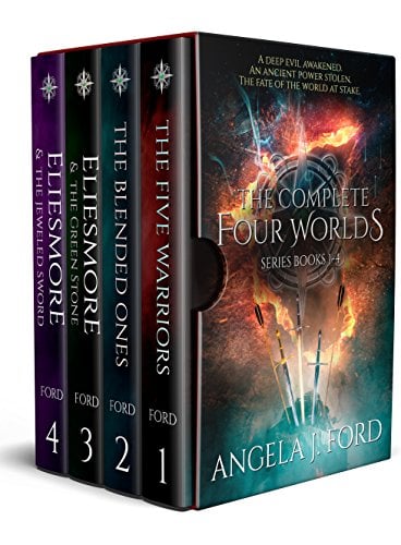 Book Cover The Complete Four Worlds Series: An Epic Fantasy Saga: Books 1-4 (Chronicles of the Four Worlds)