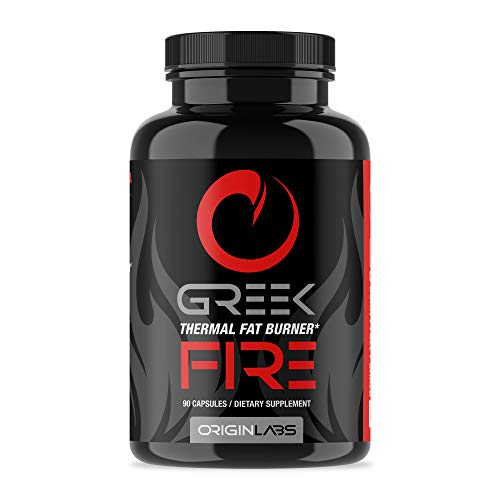 Book Cover Jocko Greek Fire by Origin Labs - Thermal Fat Burner Supplements - Weight Loss Pills - Green Tea - Fat Burners - Weight Loss Supplements - 90 Capsules