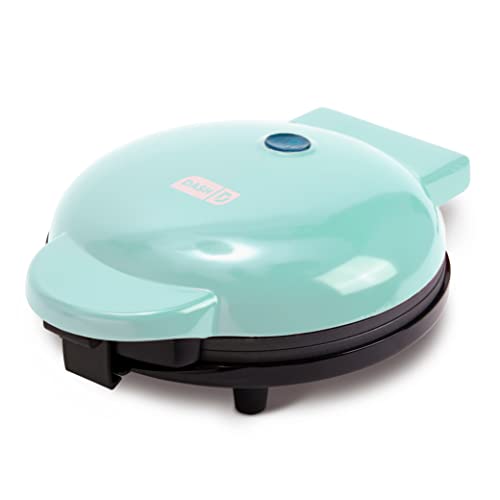 Book Cover DASH Express 8” Waffle Maker for Waffles, Paninis, Hash Browns + other Breakfast, Lunch, or Snacks, with Easy to Clean, Non-Stick Cooking Surfaces - Aqua