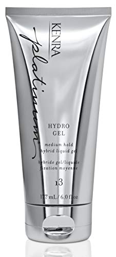 Book Cover Kenra Platinum Hydro Gel 13 | Medium Hold Liquid Styler | All Hair Types | 6 fl. Oz