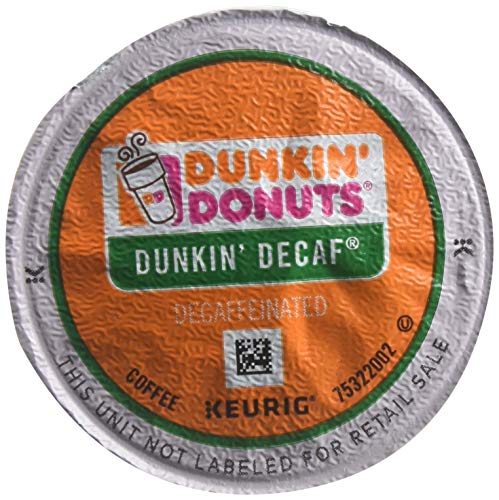 Book Cover Dunkin Donuts Decaf Medium Roast Coffee (44 K-Cups)