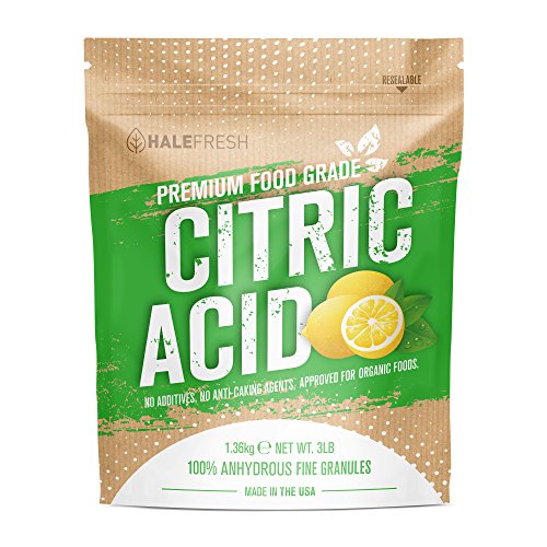 Book Cover Citric Acid - 3 lb Pure for Bath Bombs
