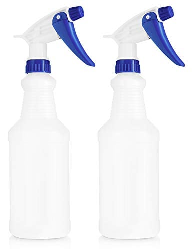Book Cover Professional Chemical Resistant Heavy Duty Bottle and Blue-White color Sprayer for Chemical and Cleaning Solution, 16 Ounce (2)