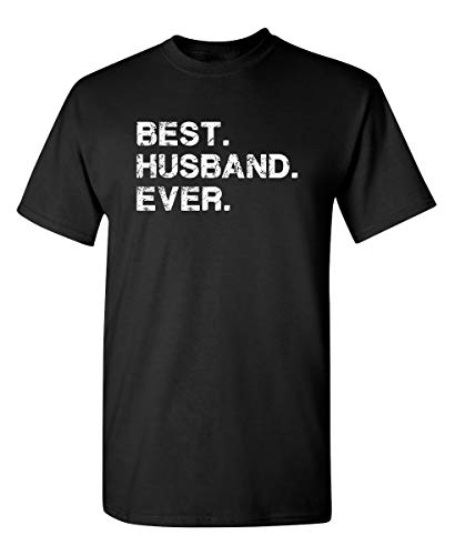 Book Cover Best Husband Ever Graphic Adult Humor Novelty Sarcastic Funny T Shirt
