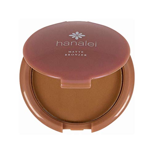 Book Cover Hanalei Company Lightweight Matte Bronzer Face Powder Contour Kit - Cruelty Free, Paraben Free Makeup and Cosmetics Products - Sun Kissed Bronzing Contour Powder 10g