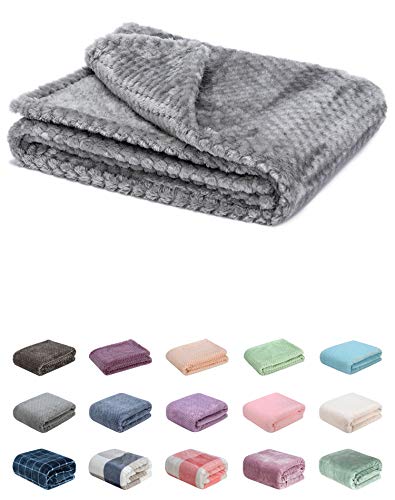Book Cover Fuzzy Blanket or Fluffy Blanket for Baby Girl or boy, Soft Warm Cozy Coral Fleece Toddler, Infant or Newborn Receiving Blanket for Crib, Stroller, Travel, Decorative (28Wx40L, XS-Flint Gray)