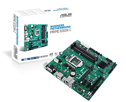 Book Cover ASUS Prime B360M-C/CSM LGA1151 (300 Series) DDR4 DP HDMI VGA M.2 mATX Motherboard