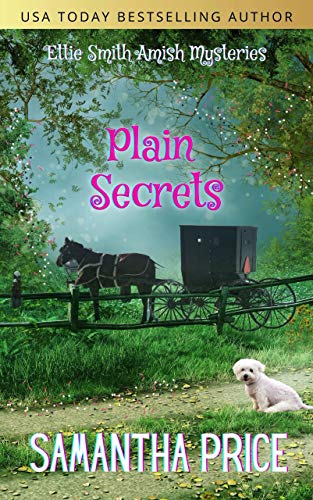 Book Cover Plain Secrets: Amish Cozy Mystery (Ettie Smith Amish Mysteries Book 17)