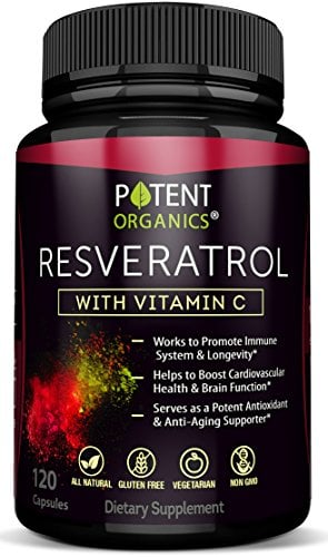 Book Cover Extra Strong Resveratrol 1150mg - Anti-Aging Antioxidant Supplement - Promotes Immune & Cardiovascular Health - 120 Veggie Capsules with Trans Resveratrol, Vitamin C & Moringa - 100% Money Back