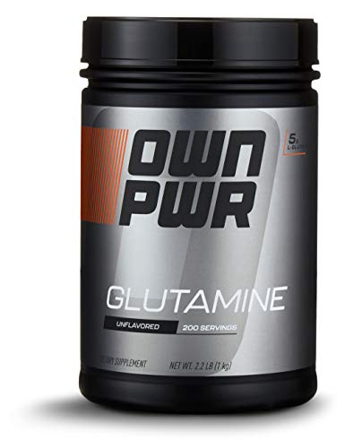 Book Cover OWN PWR L-Glutamine Powder, 5G per Serving, Unflavored, 2.2 Pound Value Size (200 Servings)