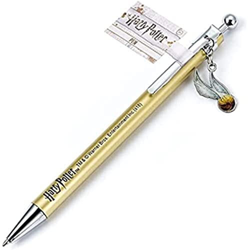 Book Cover Harry Potter Golden Snitch Pen (One Size) (Gold)