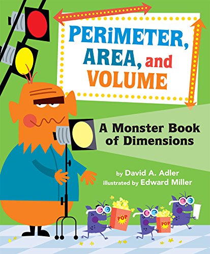 Book Cover Perimeter, Area, and Volume: A Monster Book of Dimensions