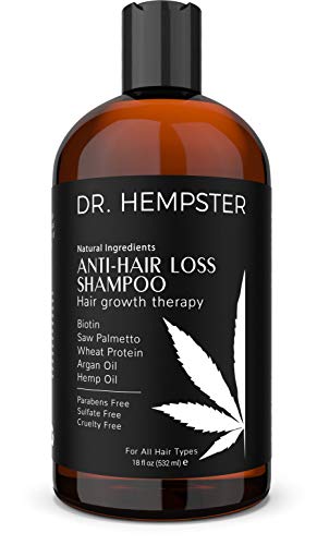 Book Cover Hair Loss and Biotin Shampoo - Thickens & Enriches Thinning Hair for Men & Women - Potent Natural Organic Ingredients - No Parabens or Sulphates - Vegan, All Hair Types 18 fl Oz (Shampoo)