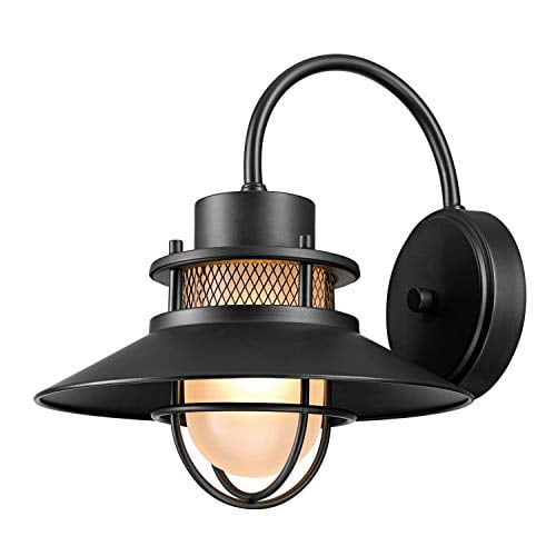 Book Cover Globe Electric 44233 Liam Outdoor Wall Sconce, 11