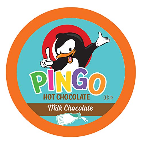 Book Cover Pingo Hot Cocoa Pods for Keurig K-Cup Brewers, Milk Chocolate 100 Count