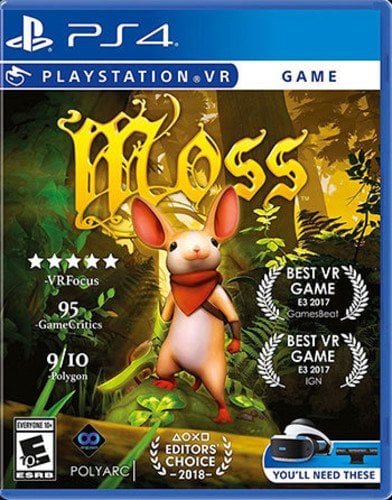 Book Cover Moss - PlayStation 4